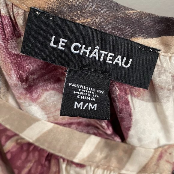 Le Château Printed Blouse - Picture 6 of 8